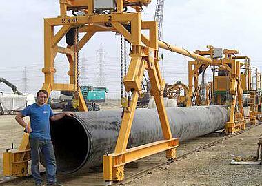 Pipeline Verlege-Fahrzeug für Saudi-Arabien